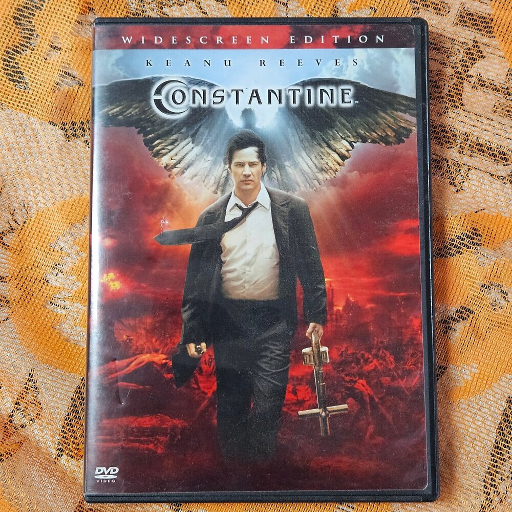 Constantine (DVD, 2005, Widescreen) Keanu Reeves Rachel Weisz Shia LaBeouf